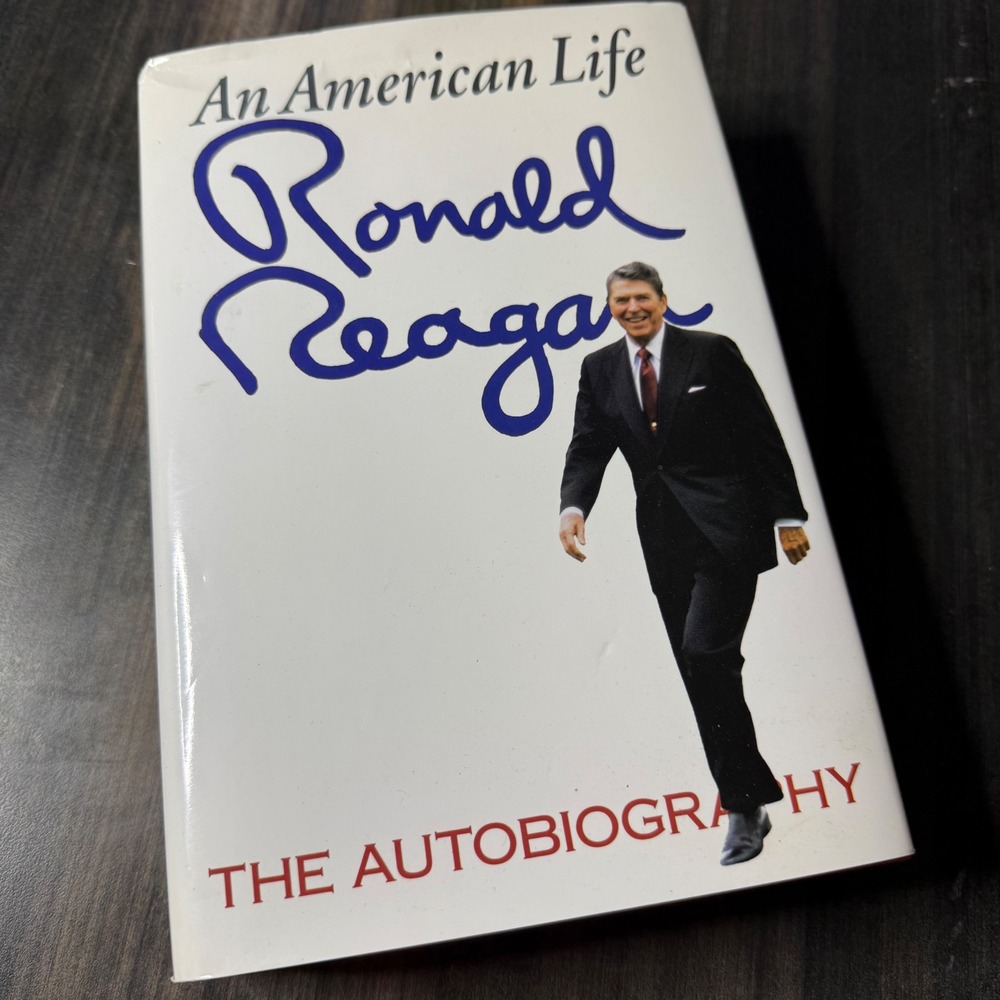 An American Life Ronald Reagan The Autobiography Hardcover Book First Edition